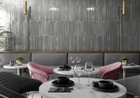 Плитка для ванны 40x5 Cerdena Grigio 1 глянцевая Monopole