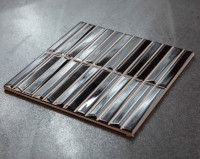 Плитка 20x20 Melody Black глянцевая Monopole