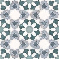 Плитка 22x22 Марракеш Зеллидж Гелиз матовая Monopole