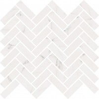 Мозаика 30x30 Abk SENSI MOS CHEVRON STATUARIO WHITE Sensi