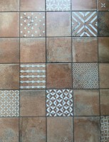 Плитка настенная 45x45 Kube Quinta Cotto-D матовая La Platera