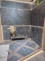 Плитка 60x60 Даск черный матовая La Platera
