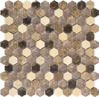 Керамическая плитка 30x29 Dune Melina Materia Mosaics