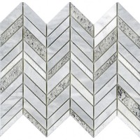 Керамическая плитка 30x25 L'antic Colonial Victorian Chevron White