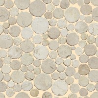 Мозаика 32x32 L'antic Colonial Paradise Round Stone Blanco