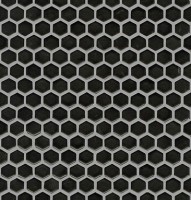 Мозаика L'antic Colonial Air Hexagon Black Matt