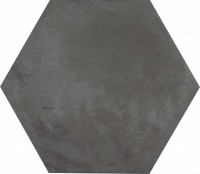 Керамогранит 25x22 Marca Corona Terra Nero Esagono