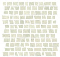 мозаика Serenissima Cir мозаика 30x30 Costruire Random Metallo Bianco 1062374