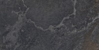 Керамогранит Laparet Blaze Nero 120х60 графитовый сатинированный карвинг