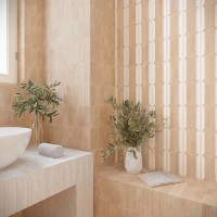 Плитка 5x16 Боу натурально-бежевый 85 шт//м2 матовая DNA Tiles Плитка 5x16 Боу натурально-бежевый 85 шт//м2 матовая DNA Tiles