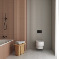 Плитка настенная 6x25 Мэтч Кёрд Тэн/терракотовая 26 шт//м2 матовая DNA Tiles