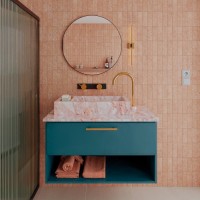 Плитка 15x5 Стоун Даст Терра/терракотовый матовый 66 шт//м2 матовая DNA Tiles