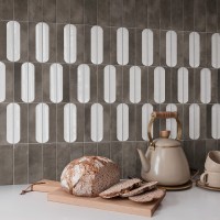 Плитка 5x16 Bow Decor Tobac 85 шт//м2 комбинированная DNA Tiles
