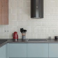 Плитка 5x16 Safi White 85 шт//м2 глянцевая DNA Tiles