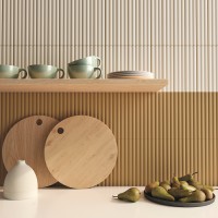 Плитка настенная 6x25 Match Curved Ash Matt 26 шт//м2 матовая DNA Tiles