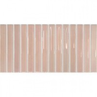  DNA Tiles FLASH BARS BLUSH 133472 Глазурованная керамическая плитка 25x13