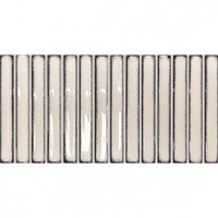  DNA Tiles OSAKA BARS WHITE 133478 Глазурованная керамическая плитка 25x13