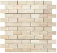 Ivory Chiffon Brick Mosaic Атлас Конкорд 600110000203 Supernova Onyx