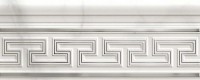 керамическая Marazzi Italy 30x12 Marbleplay бордюр Listello Classic White M5LP