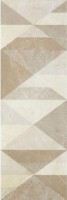 керамическая Marazzi Italy керамическая 98x33 Evolutionmarble Декор Riv Decoro Tangram Golden Cream MM2F