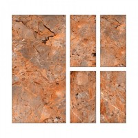 Керамогранитная плитка 160x80 Maimoon Ceramica Breccia Fantastico Brown High Glossy