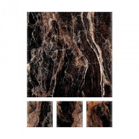 Керамогранитная плитка 60x60 Maimoon Ceramica HG Lapetus Black High Glossy