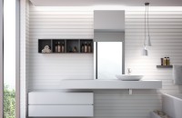 Плитка настенная 90x30 Shutter Stryn Rectificado матовая Absolut Keramika