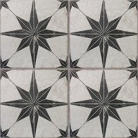 Плитка 45x45 ETILI Seramik Керамогранит SCINTILLA Black Pre-cut