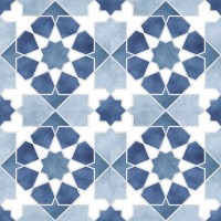 Плитка KerLife ceramicas 45x45 Rabat Blue матовая