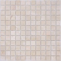 Мозаика из натурального камня LeeDo Crema Marfil MAT 23x23x4