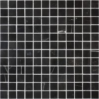 Мозаика из натурального камня LeeDo Nero Oriente POL 23x23x4