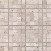 Мозаика из натурального камня LeeDo Travertino Beige MAT 23x23x7