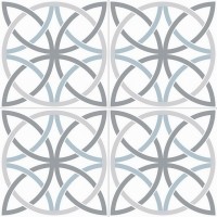 Плитка напольная 45x45 Dual Gres dg_ch_b_wh_n Chic Collection