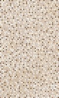 Настенная плитка декор Ceramica Classic Illyria Mosaic 40х25, бежевый, коричневый, керамика, глазурованная