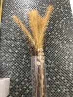 Плитка настенная 90x30 Мос Лусия черная глянцевая Emigres