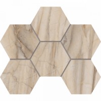 Плитка Estima мозаика 29x25 BR01 Hexagon неполированный бежевый