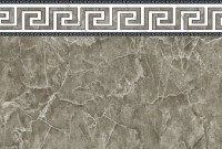 Декор настенный  Тянь-Шань Керамик 45x30 Серый Узор TP304508H2 глянцевая