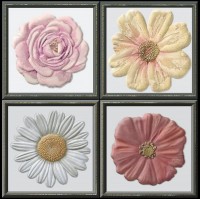 Плитка Heralgi декор 15x15 Dec Flor Cold Garden глянцевая