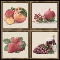 Плитка Heralgi декор 15x15 Dec Fruit Warm Garden глянцевая