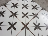 Керамогранит 45x45 Poole White матовая белый Niceker