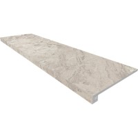 ступень Ametis 120x33 Oceanmist комплект ступень OM01 прямоугол. бортик без насечек + Подступенок 69390