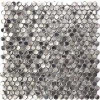  Krion  Stamping Aluminum Silver 30x30