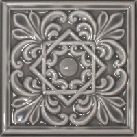 Плитка Cevica 15x15 Classic 1 Basalt глянцевая