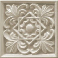 Плитка Cevica 15x15 Classic 1 Ivory глянцевая