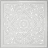 Плитка Cevica 15x15 Classic 1 White Zinc глянцевая