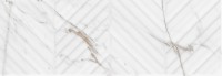Плитка Eletto Ceramica 70x24 облицовочная Калакатта Серая/Calacatta Grey Калакатта Серая Линия Структура/Calacatta Grey Struttura Linea глянцевая