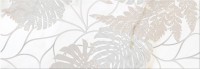 Плитка Eletto Ceramica 70x48 панно Калакатта/Calacatta Калакатта Папоротник/Calacatta Fern глянцевая