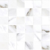Плитка Eletto Ceramica 30x30 мозаика Калакатта/Calacatta Mosaic глянцевая