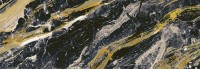 Плитка Eletto Ceramica 70x48 панно Леванто Черный/Levanto Леванто Люкс/Levanto Luxe глянцевая
