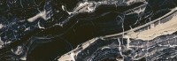 Плитка Eletto Ceramica 70x24 облицовочная Леванто Черный/Levanto Nero глянцевая